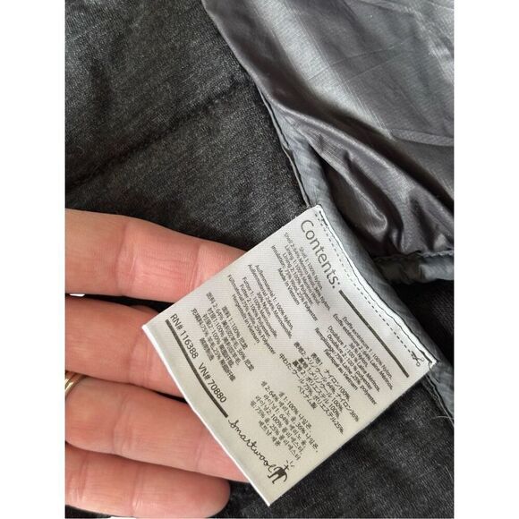 Smartwool Men’s Puffer Jacket size M Black Broken Zipper - Picture 14 of 14